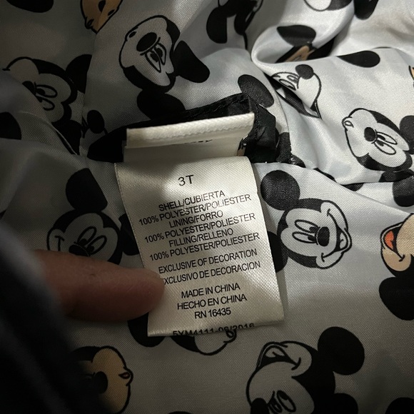 Mickey Mouse Vest Size 3T Grey and black - Picture 5 of 8